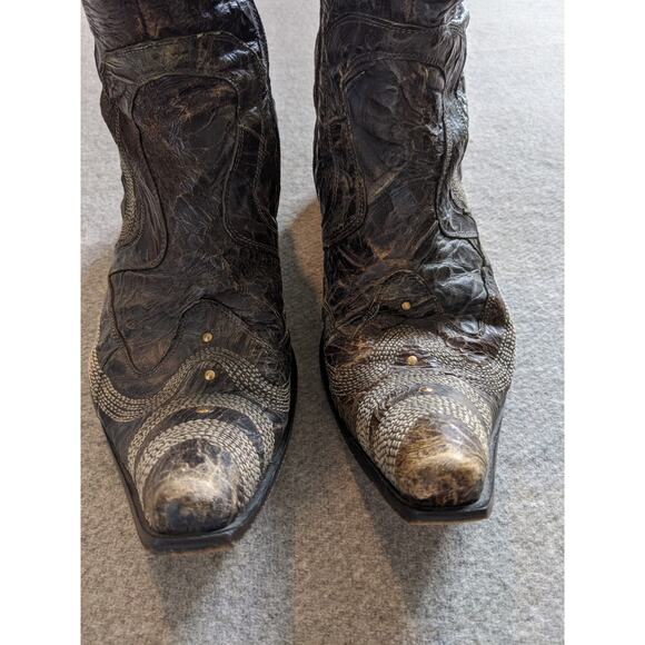 Ghost Italy Mens Boots Mens Size 8 Vero Cuoio Leather Multicolor Western Style main image 10